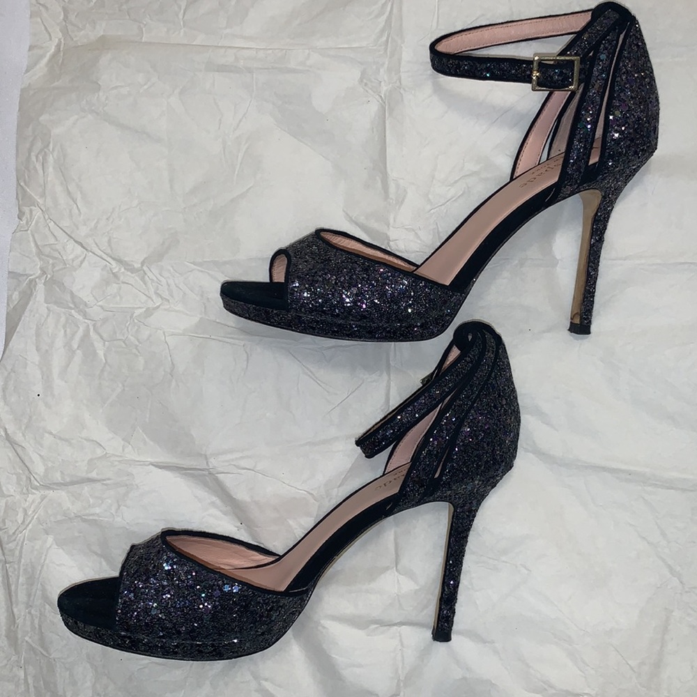 Kate Spade Glitter heels